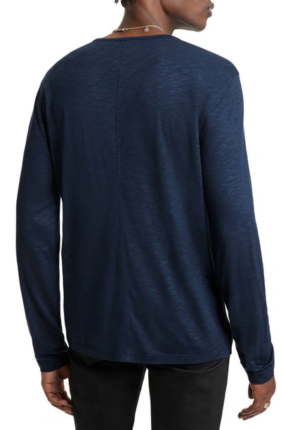 Shop John Varvatos Danville Regular Fit Button-up Shirt In Pacific Blue