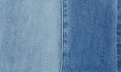 Wash Lab Denim Bliss Flare Denim Maxi Skirt In Spark Blue