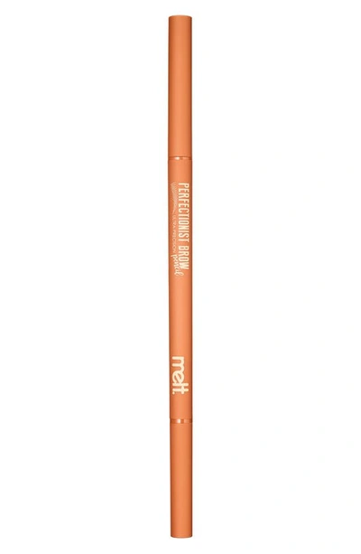 Shop Melt Cosmetics Perfectionist Ultra Precision Brow Pencil In Warm Blonce