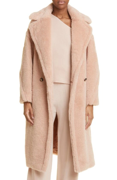 Shop Max Mara Ted Girl Teddy Coat In Pink