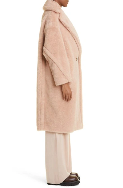Shop Max Mara Ted Girl Teddy Coat In Pink
