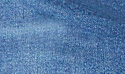 Hint Of Blu Chewed Mid Rise Flare Jeans In Steel Blue