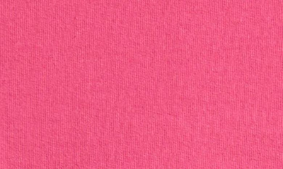 Shop Truce Kids' Beaded Fringe Cotton Sweatshirt In Dark Pink