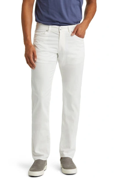 Shop Peter Millar Crown Crafted Wayfare Five-pocket Pants In White