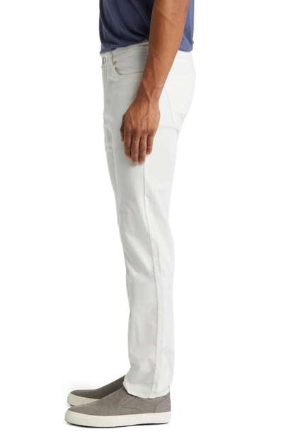 Shop Peter Millar Crown Crafted Wayfare Five-pocket Pants In White