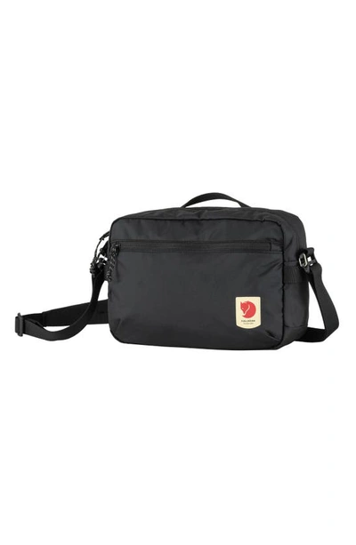 Shop Fjall Raven High Coast Water Resistant Crossbody Bag In Black