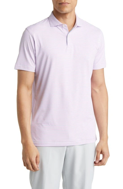 Shop Peter Millar Crown Crafted Ambrose Jersey Performance Polo In White