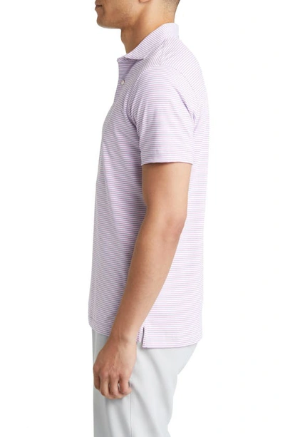 Shop Peter Millar Crown Crafted Ambrose Jersey Performance Polo In White