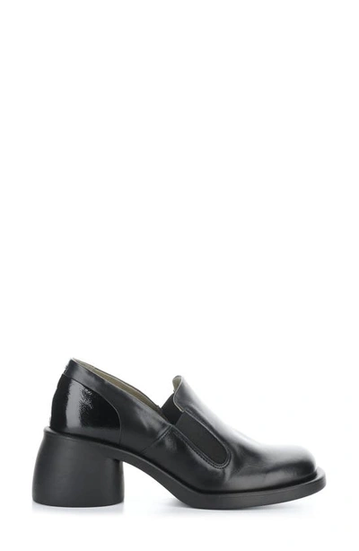 Shop Fly London Huch Loafer In Black