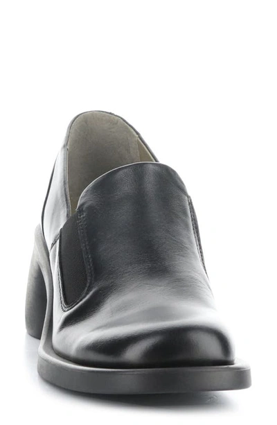 Fly London Huch Loafer In Black
