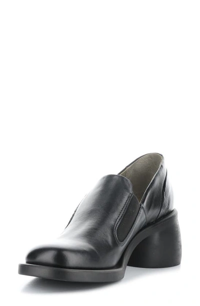 Shop Fly London Huch Loafer In Black