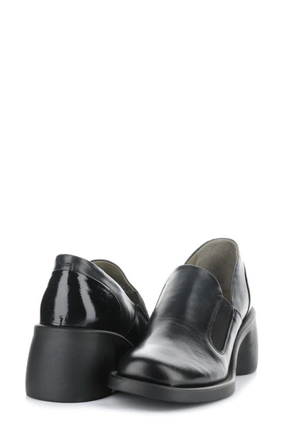 Shop Fly London Huch Loafer In Black