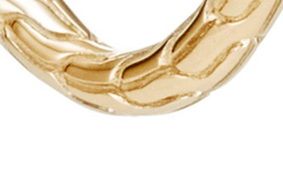 Shop John Hardy Classic Chain Large 18k Gold Hoop Earrings