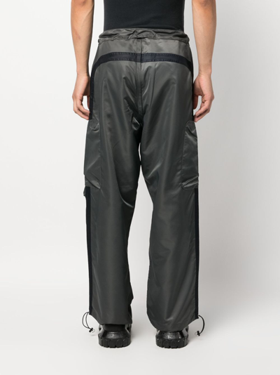 Random Identities Weite Berlin Hose Mit Kordelzug In Grey