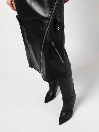 Alexander Mcqueen Alexander Mc Queen Midi Skirt In Schwarz