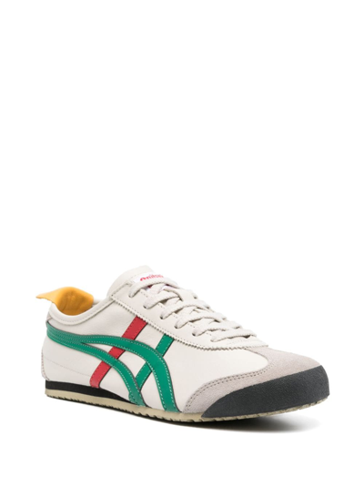 Shop Onitsuka Tiger Mexico 66 Lace-up Sneakers In Neutrals
