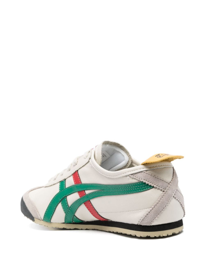 Shop Onitsuka Tiger Mexico 66 Lace-up Sneakers In Neutrals