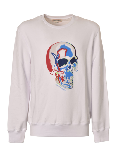 Shop Alexander Mcqueen Skull Print Sweatshirt