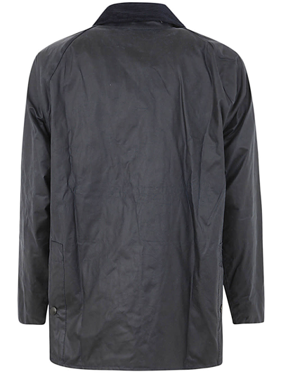 Shop Barbour Bedale Wax Jacket In Navy