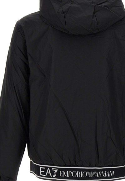Shop Ea7 Bomber Jacket In Black