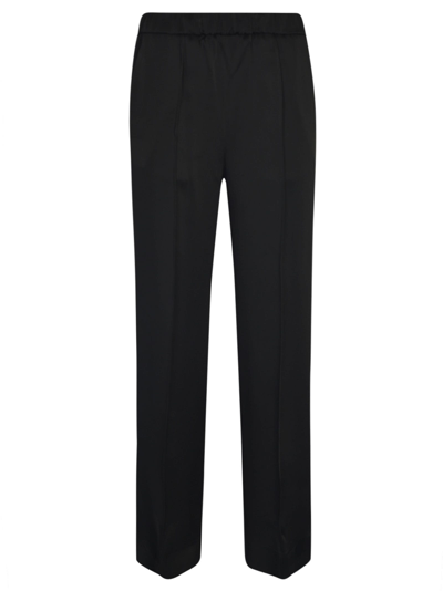 Shop Jil Sander Straight Trousers In Black