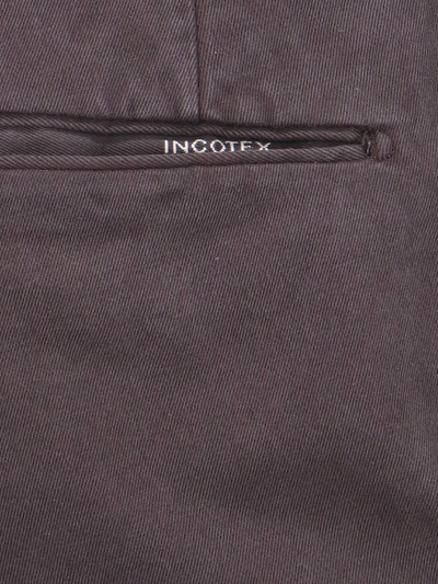 Shop Incotex Pants In Brown