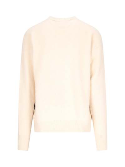 Shop Palm Angels Sweater In Cream