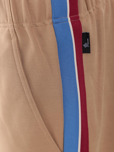 Shop Moncler Trouser In Brown