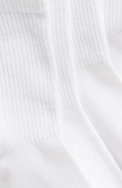 Capelli New York Kids' 6-pack Crew Socks In White