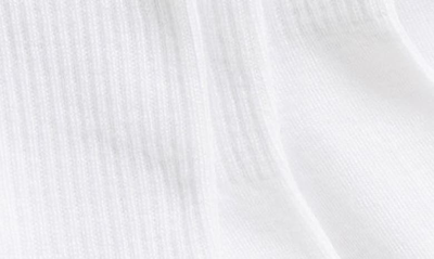 Capelli New York Kids' 6-pack Crew Socks In White