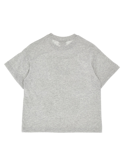 Shop Fendi Teddy T-shirt In Gray