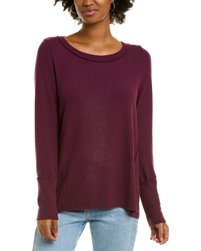 Shop Michael Stars Melanie Top In Purple