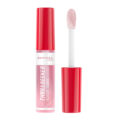 Shop Rimmel London Thrill Seeker Glassy Lip Gloss 10ml (various Shades) - 100 Coco Suga