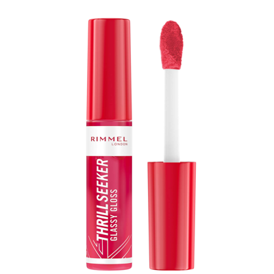 Shop Rimmel London Thrill Seeker Glassy Lip Gloss 10ml (various Shades) - 350 Pink To The Berry