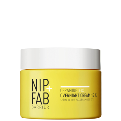 Shop Nip+fab Ceramide Fix Overnight Repair Cream 12% 50ml