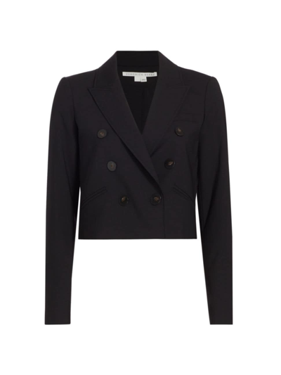 Shop Veronica Beard Women's Nevis Wool-blend Jacket In Black