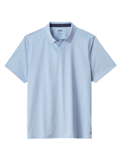 Shop Rhone Men's Commuter Polo Shirt In Blue