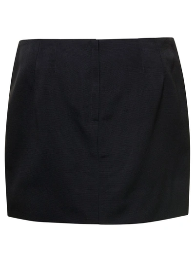 Shop Dolce & Gabbana Mini Skirt In Black