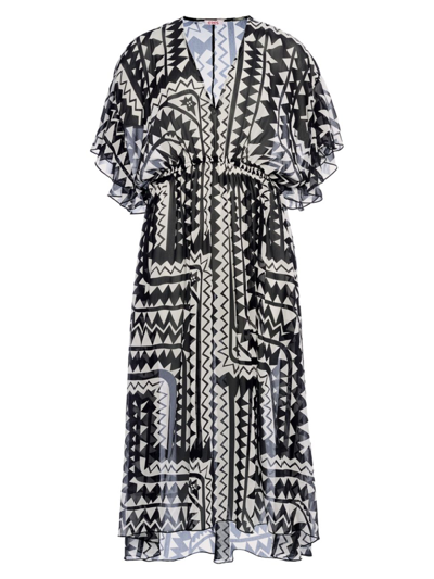 Shop Eres Women's Rivage Geometric Cover-up Dress In Tribu Print
