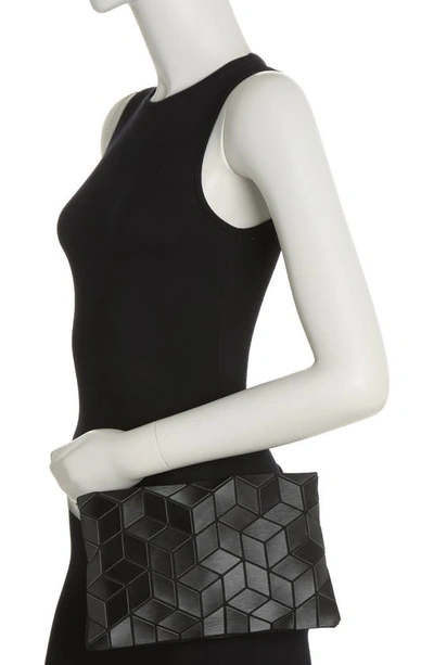 Shop Patrizia Luca Slanted Square Convertible Belt Bag In Matte Black