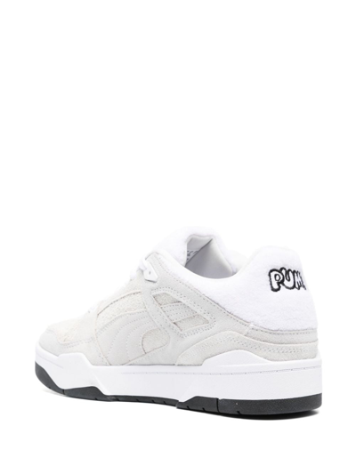 Puma X Ripndip Slipstream Lace-up Sneakers In White