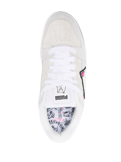 Puma X Ripndip Slipstream Lace-up Sneakers In White