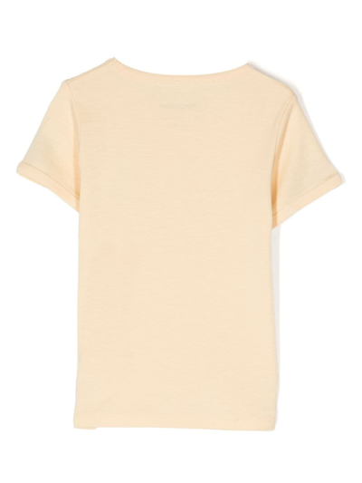 Shop Mini Rodini Lemon-print Organic Cotton T-shirt In Yellow