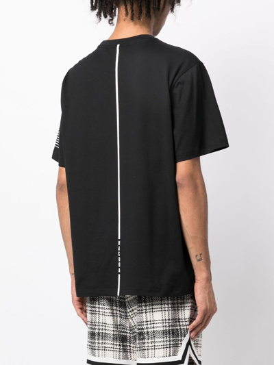 Haculla Prayers For Rain Cotton T-shirt In Black