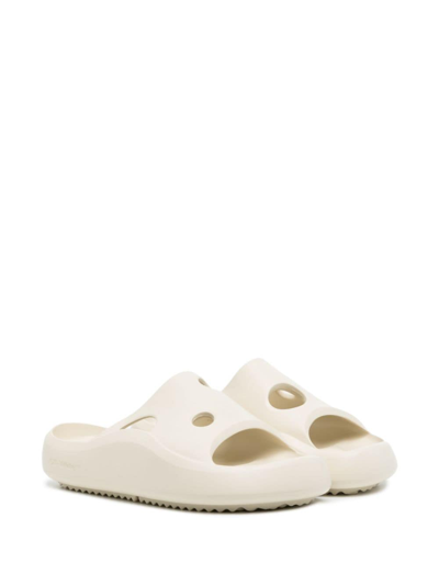 Shop Off-white Meteor Cut-out Slides In White