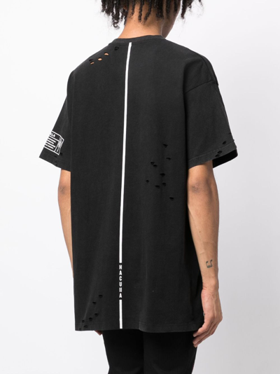 Haculla Heart Eyes For You Studded T-shirt In Black