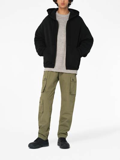 John Elliott Straight-leg Cotton Cargo Pants In Green