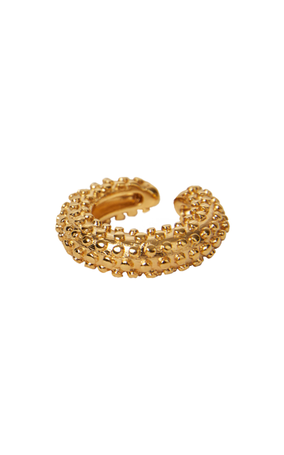 Shop Paola Sighinolfi Electra 18k Gold-plated Ring