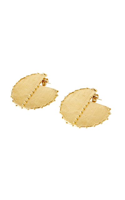 Shop Paola Sighinolfi Vara 18k Gold-plated Earrings