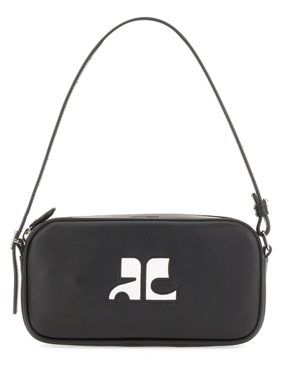 Shop Courrèges Baguette Réédition In Black